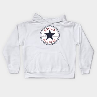 Bitcoin All Star Kids Hoodie